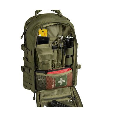 Direct Action Dust Tactical Backpack 20 Liter Capacity Black Mk Ii
