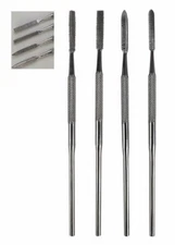 4-Piece Wax Carving File Jewelry Making Wax Filing Set