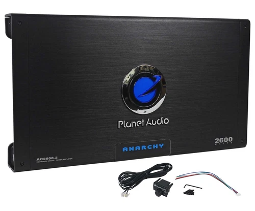 كوكب جديد الصوت الفوضى AC2600.2 2600 واط 2 قناة سيارة مكبر للصوت أمبير + البعيد