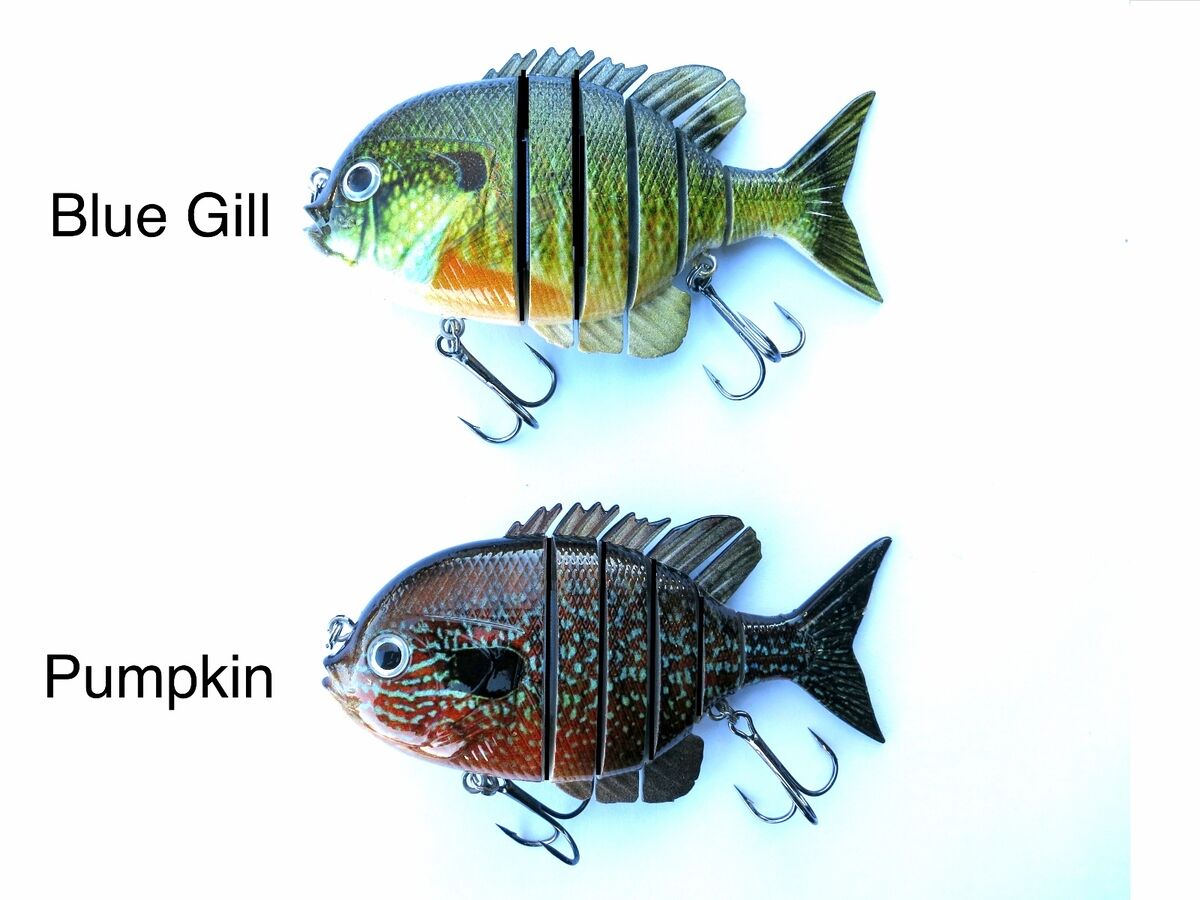 Blue Gill Sun Fish Panfish Talipia for Bass Fishing Lure