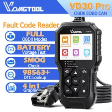 Automotive OBD2 Scanner Fault Code Reader OBDII Check Engine Car Diagnostic Tool