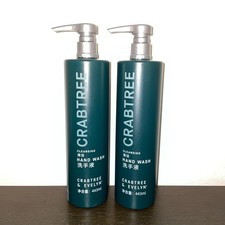 2 x Crabtree Evelyn Cleansing Hand Wash 15fl. 443ml NEW