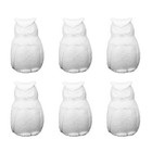 6PCS 15cm Animal Model Children Painting Craft Owl Ornament for Home craft