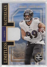 2023 Panini Limited Limitless Materials Gold Spotlight 16/49 Mark Andrews 09qu
