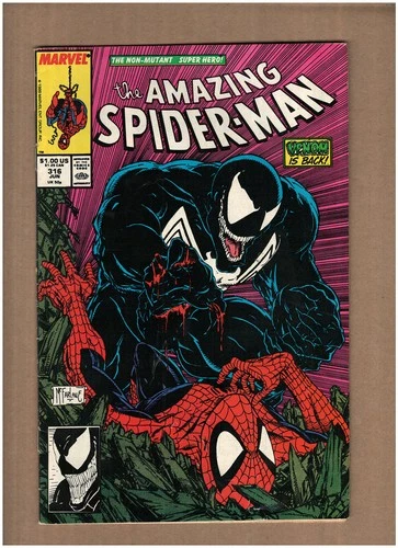 Amazing Spider-Man #316 Marvel 1989 Todd McFarlane 1ST VENOM COVER VG 4.0