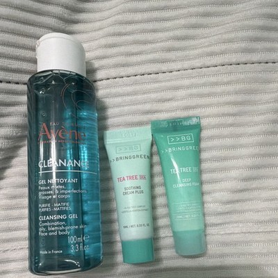 [NEW]Avène Cleanance Cleansing Gel 100 mL Set + Soothing Cream & Cleansing Foam