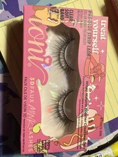 Ioni 3D FAUX MINK LASHES Wispy Natural Feather Crisscross Doll Lashes