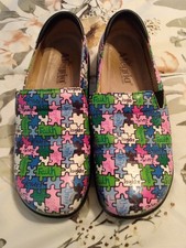 alegria all together kel 302 pro leather clogs 7.5