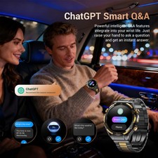 Blackview Men Tactical Smart Watch W90PRO With GPS 900mAh 20-Day Battery Life US 4