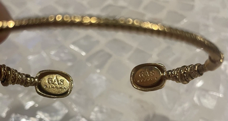 Pulsera Gas Bijoux Dualidad Scaramouche Twist - Ajustable Foto 3 de 4