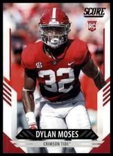 2021 Score Base Dylan Moses RC Alabama Crimson Tide 352