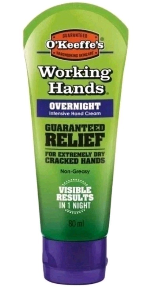 O'Keeffe's Working Hands Overnight Hand Cream 80ml Tube - Image 6