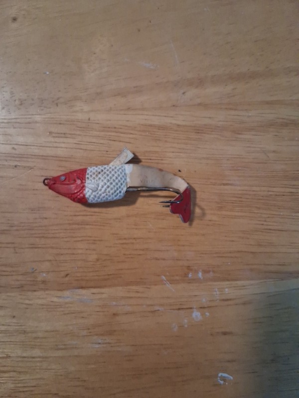 Vintage Vivid Rubber Fishing Lure