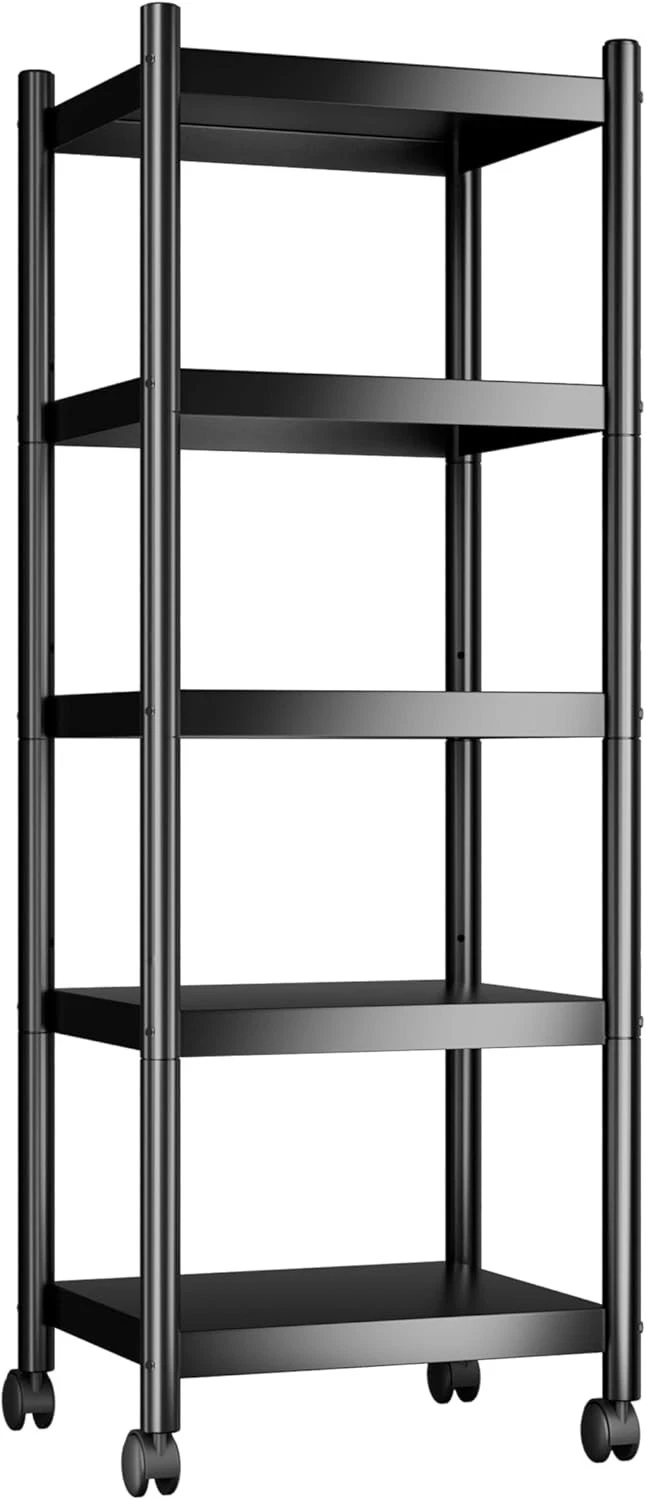 Metal Shelves 5 Tier Shelving Units,Estantes para Cocina,Storage Rack Shelf f...