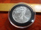 Walking Liberty Design 2 oz 0.999 Silver Round Money Metals - No Reserve