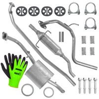 SchalldäMpferset Auspuff FüR Toyota Yaris 2 II XP9 FließHeck 1.0 (2005-12/2012)