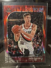 Zach Collins RC Red Flash Prizm 2019-20 Hoops Premium Stock #159 Trail Blazers