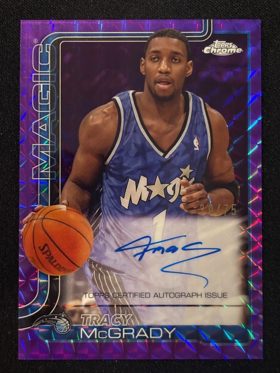 Tracy McGrady Autographed Basketball Trading Cards for sale | eBay