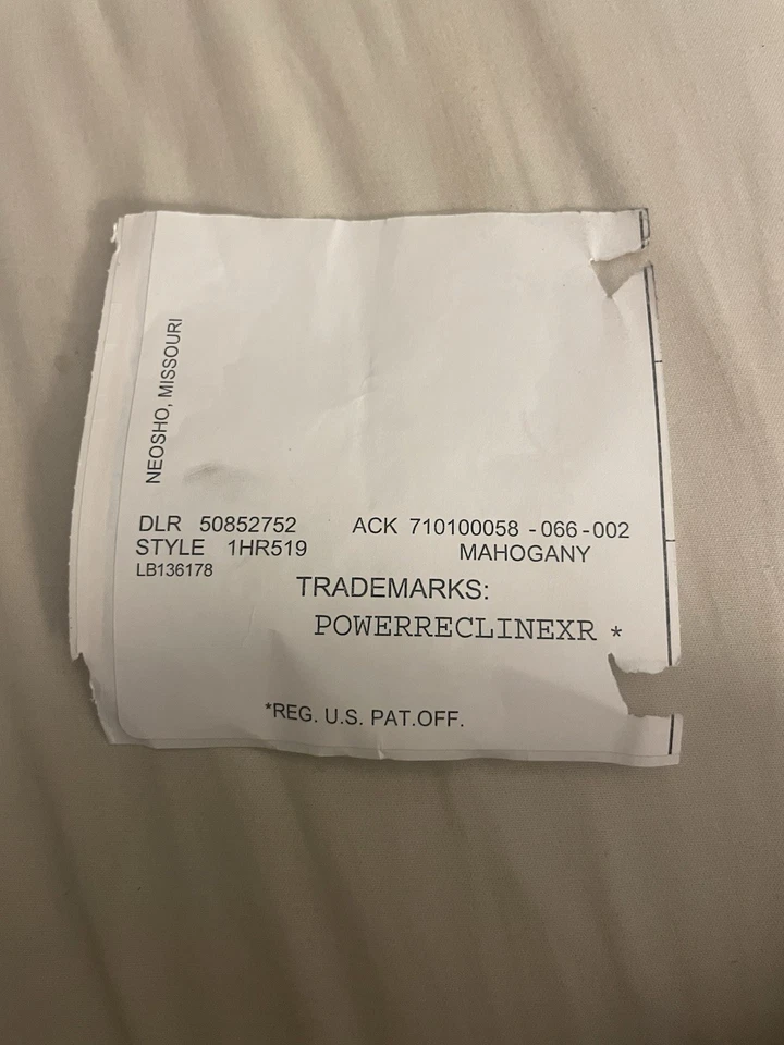 LA-Z-BOY 1HR519 Remote + Power Supply + 4 Motor Actuator + Controller - Image 2 of 4