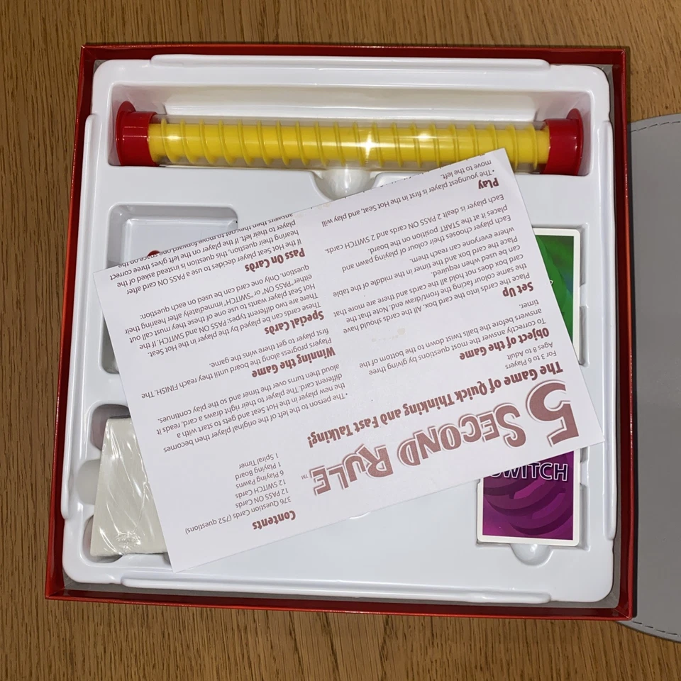 5 Second Rule Board Game 2016 University Games Edition - Image 3 of 4