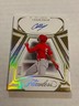 2024 FLAWLESS CHASE DAVIS 2/10 GOLD ON CARD ROOKIE AUTO CARDINALS SSP JQ1