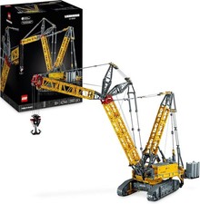 LEGO Technic 42146 La Grue sur Chenilles Liebherr LR 13000, Maquette Engin de Ch