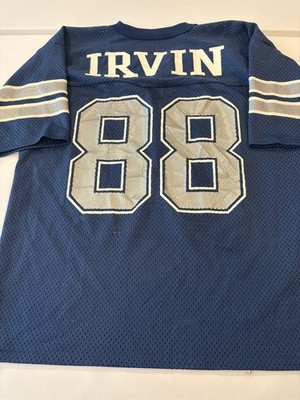 USED NFL Michael Irvin Dallas Cowboys LOGO 7 Football Jersey M