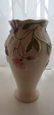 Vintage M & S Ceramic embossed Vase hand painted collection