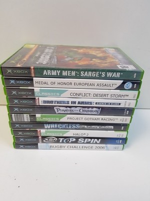 10 x Microsoft Original Xbox Spiele Restposten
