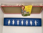 Marx Toys 50's Presidents of the United States 1st Series Vintage Figures Set
