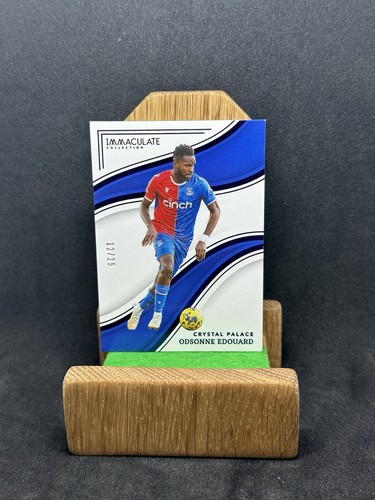 Panini Immaculate Soccer 23/24 ODSONNE EDOUARD Crystal Palace -Blue Parallel /25