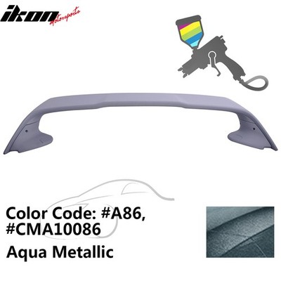Fits 08-17 Mitsubishi Lancer Evolution EVO Style Trunk Spoiler Painted A86 Aqua