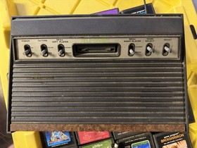 ATARI 2600 Sears Tele-Games Video Arcade Console w Video Games