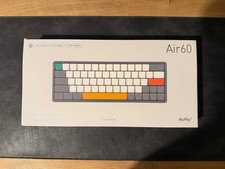 NuPhy Air60 V2 Wireless Mechanical Keyboard - Luna Gray - Moss (60gf) Switches