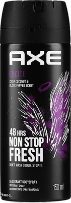 Axe Excite for Men Deodorant Body Spray, 150ml (5.07 oz)