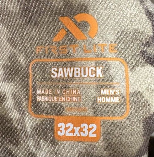 First Lite Sawbuck Brush Pant w/DWR 32x32 Fusion Camo Nice! Free Shipping!! - Picture 8 of 12