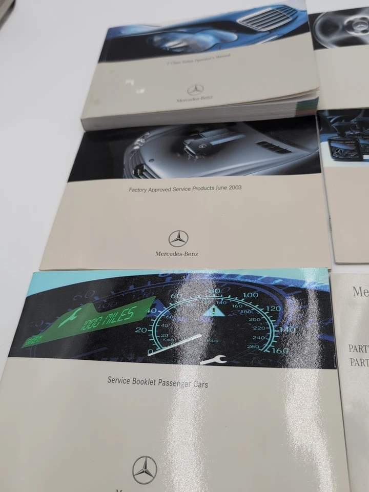 Mercedes Benz C230 C240 C320 C32 2003 clase C manual del propietario juego de libros W203 OEM Foto 2 de 4