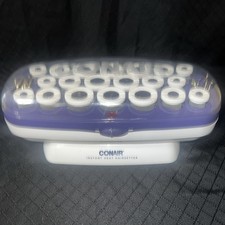 Conair Instant Heat Hair Setter 20 Velvety Hot Rollers with Clips CHV21 Curlers