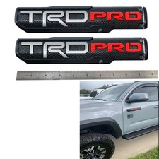 2x New OEM Trd Pro Emblem 3D Logo for Toyota ...