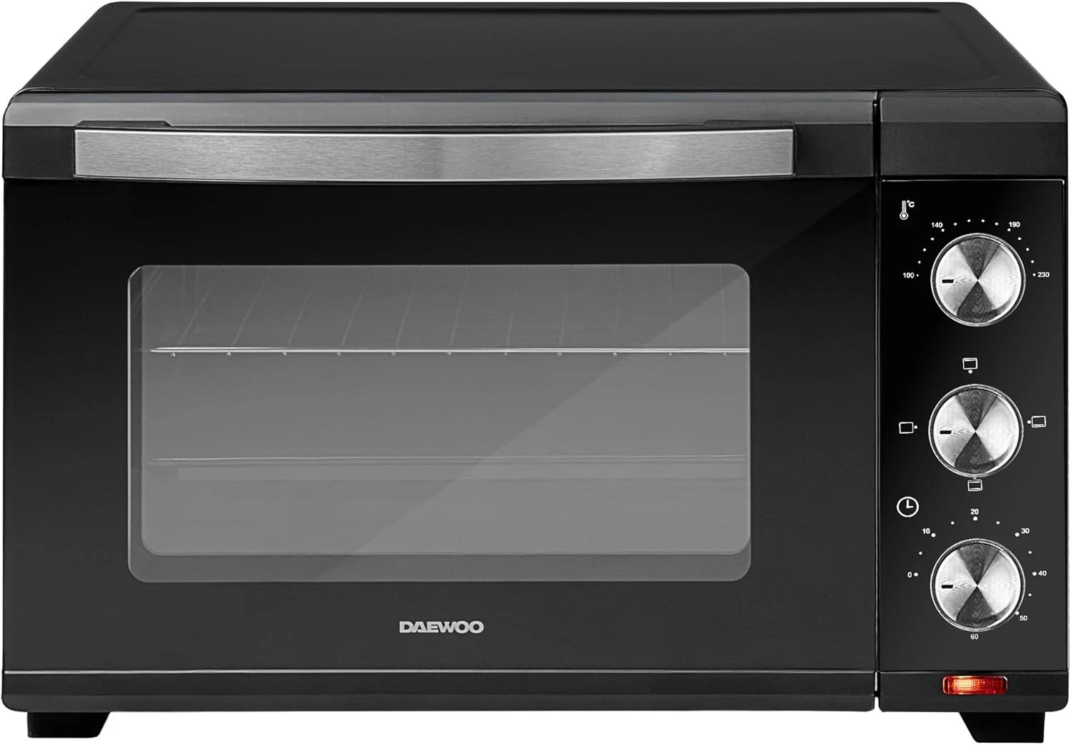 Daewoo Mini Oven & Grill- 1600w Countertop, Portable Electric 25 Litres
