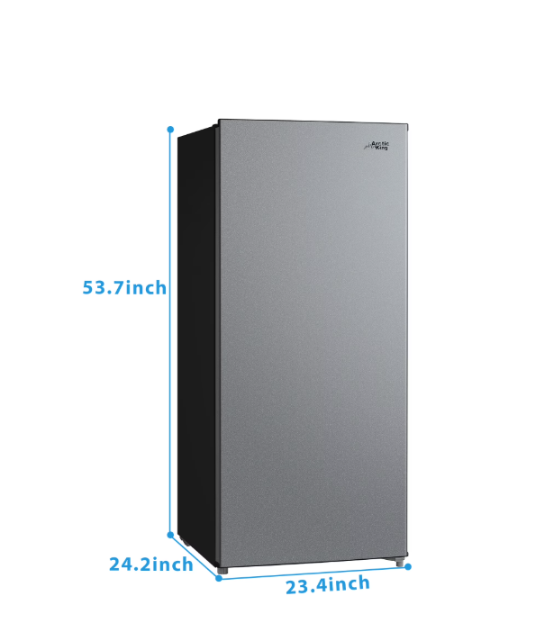 Arctic King 7.1 Cu Ft Upright Freezer/Refrigerator Stainless | eBay