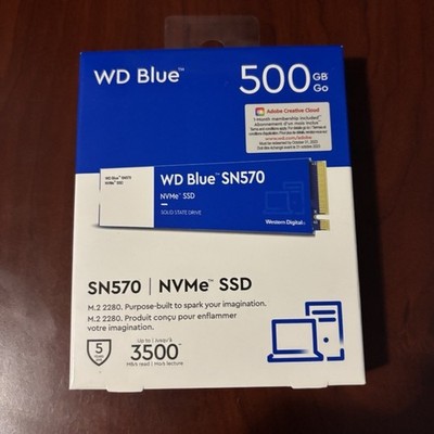 Western Digital WD Blue SN570 500GB M.2 2280 NVMe SSD 3500MB/s WDS500G3B0C
