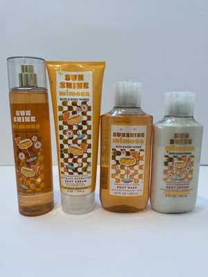Bath & Body Works SUNSHINE MIMOSA  Mist /Lotion/ Wash /Cream Your Choice  One