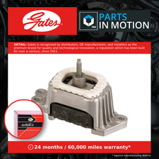 Engine Mount fits PEUGEOT 407 6D, 6E 2.0D Right 09 to 10 Mounting Gates 1839J9