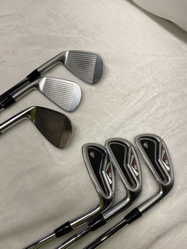 Taylormade R9 Men’s RH Golf Iron Set Dynamic Gold Tour Issued Stiff Shaft 5-Pw - Picture 2 of 8