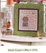 SHARING MY HOME  -  CROSS STITCH PATTERN ONLY  GU - AEP