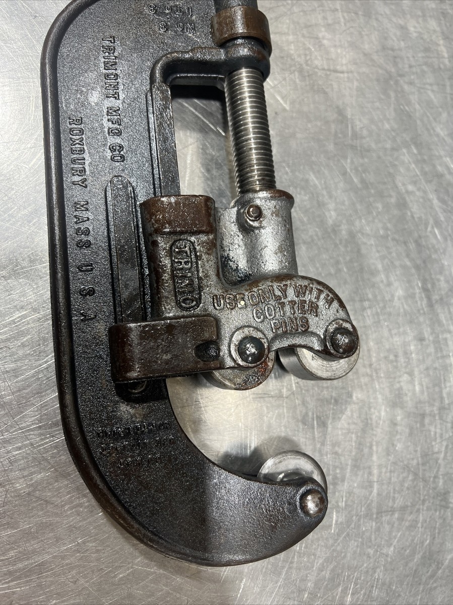 パイプカッター　TRIMONT MFG CO Vintage Trimo No 3 Trimont Mfg Manufacturing Pipe Cutter | eBay