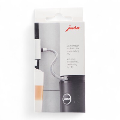 Jura Milchschlauch HP3 mit Edelstahlummantelung - NEU & OVP - Blitzversand