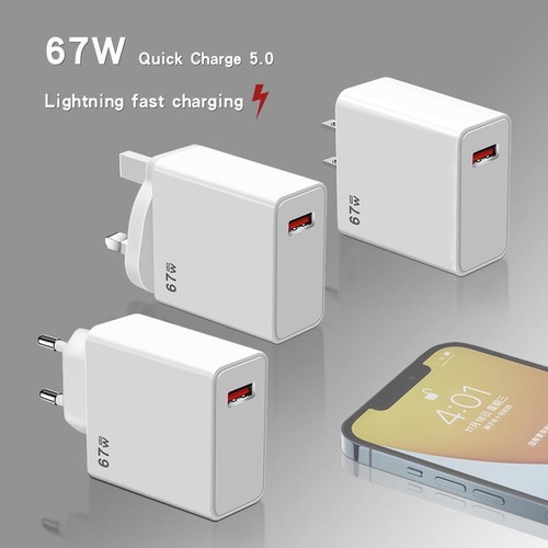 67W Charger Super Flash Charger Support Fast Charge Power Ada B1X0 ha52 - 第 5/14 張圖片