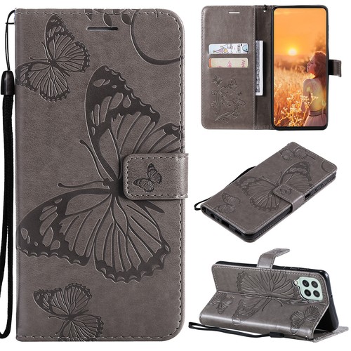 3D Pattern PU Leather Flip Wallet Case Cover for Samsung S21 S20 S10 Plus S8 S9 - Picture 14 of 20